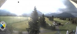 Archiv Foto Webcam Samedan: Loipe und Golfplatz 07:00