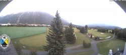 Archiv Foto Webcam Samedan: Loipe und Golfplatz 19:00