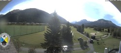 Archiv Foto Webcam Samedan: Loipe und Golfplatz 09:00