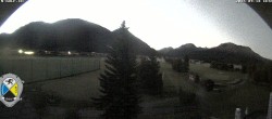 Archiv Foto Webcam Samedan: Loipe und Golfplatz 05:00