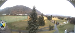 Archiv Foto Webcam Samedan: Loipe und Golfplatz 07:00