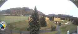 Archiv Foto Webcam Samedan: Loipe und Golfplatz 13:00