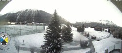 Archiv Foto Webcam Samedan: Loipe und Golfplatz 05:00