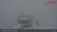 Archiv Foto Webcam Corvatsch: Bergstation 08:00