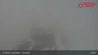 Archiv Foto Webcam Corvatsch: Bergstation 18:00