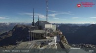Archiv Foto Webcam Corvatsch: Bergstation 08:00