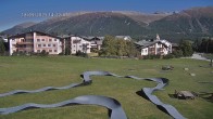 Archived image Webcam Celerina - easy slope 13:00