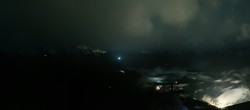 Archiv Foto Webcam Rothorn Zermatt mit Monte Rosa Massiv 23:00