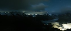 Archived image Webcam Rothorn Zermatt with Monte Rosa 03:00