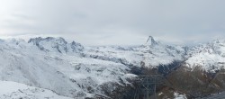 Archived image Webcam Rothorn Zermatt with Monte Rosa 09:00
