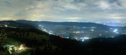Archiv Foto Webcam Panoramacam über Tête de Ran im Pays de Neuchâtel 23:00