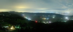 Archiv Foto Webcam Panoramacam über Tête de Ran im Pays de Neuchâtel 01:00