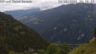 Archiv Foto Webcam Feldis: Blick vom Skigebiet Richtung Heinzenberg 19:00