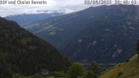 Archiv Foto Webcam Feldis: Blick vom Skigebiet Richtung Heinzenberg 21:00