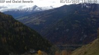 Archiv Foto Webcam Feldis: Blick vom Skigebiet Richtung Heinzenberg 11:00