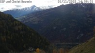 Archiv Foto Webcam Feldis: Blick vom Skigebiet Richtung Heinzenberg 13:00