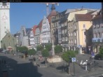 Archiv Foto Webcam Blick auf den Stadtturm und Stadtplatz Straubing 07:00