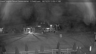 Archived image Webcam Grand Targhee Resort: Base Station Dreamcatcher 18:00