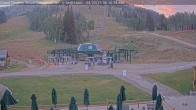 Archived image Webcam Grand Targhee Resort: Base Station Dreamcatcher 05:00
