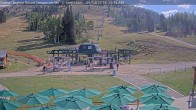 Archived image Webcam Grand Targhee Resort: Base Station Dreamcatcher 09:00