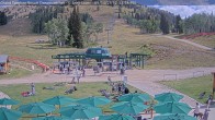 Archived image Webcam Grand Targhee Resort: Base Station Dreamcatcher 11:00