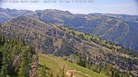 Archiv Foto Webcam Grand Targhee Resort: Fred&#39;s Mountain 09:00