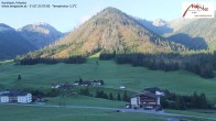 Archived image Webcam Kartitsch - View Hotel Monte 06:00