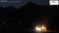 Archived image Webcam Kartitsch - View Hotel Monte 01:00