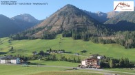 Archived image Webcam Kartitsch - View Hotel Monte 07:00
