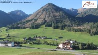 Archived image Webcam Kartitsch - View Hotel Monte 07:00