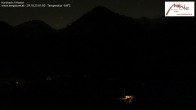 Archived image Webcam Kartitsch - View Hotel Monte 01:00