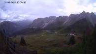 Archived image Webcam Ladurns: Slope Ladurner Alm 13:00