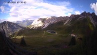 Archived image Webcam Ladurns: Slope Ladurner Alm 17:00
