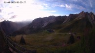 Archiv Foto Webcam Ladurns: Piste an der Ladurner Alm 05:00