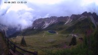 Archiv Foto Webcam Ladurns: Piste an der Ladurner Alm 13:00