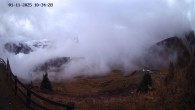 Archiv Foto Webcam Ladurns: Piste an der Ladurner Alm 09:00