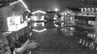 Archived image Webcam INNs HOLZ, Chalet Village Böhmerwald 19:00