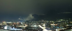 Archiv Foto Webcam Panoramablick Innsbruck 23:00