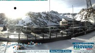 Archiv Foto Webcam Stilfserjoch: Talstation Seilbahn 07:00