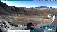 Archived image Webcam Passo Stelvio, Valle del Braulio 13:00