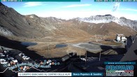 Archiv Foto Webcam Stilfserjoch: Blick zum Valle del Braulio 08:00