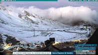 Archiv Foto Webcam Stilfserjoch: Blick zum Valle del Braulio 05:00