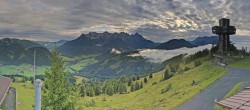 Archiv Foto Webcam Pillersee: Jakobskreuz Bergstation Buchensteinwand 06:00
