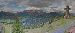Archiv Foto Webcam Pillersee: Jakobskreuz Bergstation Buchensteinwand 17:00