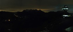 Archiv Foto Webcam Pillersee: Jakobskreuz Bergstation Buchensteinwand 23:00