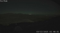 Archived image Webcam View from the Fox Peak top station 01:00