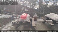 Archiv Foto Webcam Falls Creek: Cedarwood Apartments 13:00
