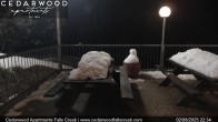 Archiv Foto Webcam Falls Creek: Cedarwood Apartments 21:00
