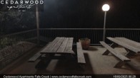 Archived image Webcam Falls Creek - Cedarwood Apartments 23:00
