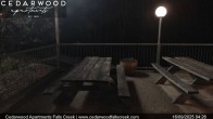 Archived image Webcam Falls Creek - Cedarwood Apartments 03:00